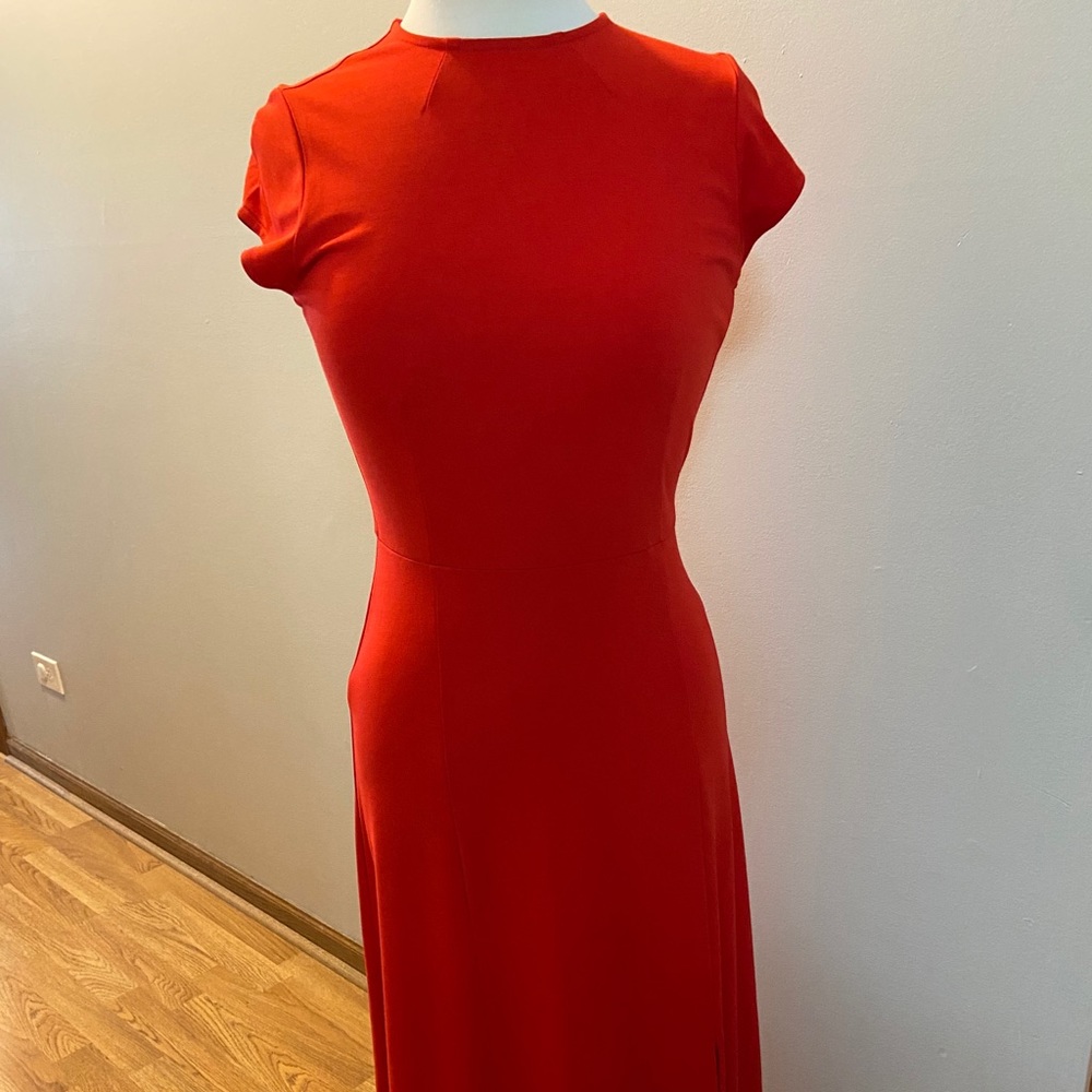Red dress